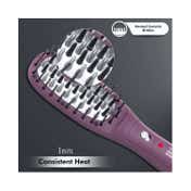VEGA Professional Mighty Mini Hair Straightening Brush (VPVMS-08)