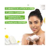 Mamaearth Vitamin C Moisturizing Lotion Soap - (4 pcs)