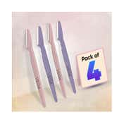Vega Smooth Eyebrow Shaper for Women for Face Eyebrows Upperlips Chin Set of 4 (ESS-04) (30 g)