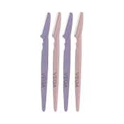 Vega Smooth Eyebrow Shaper for Women for Face Eyebrows Upperlips Chin Set of 4 (ESS-04) (30 g)