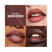 Huda Beauty Lip Duo Set - Yummy Browns (2 pcs)