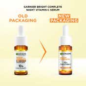 Garnier Bright Complete Night Vitamin C Serum With 10% Vitamin C For Bright Skin (15 ml)