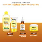 Garnier Bright Complete Night Vitamin C Serum With 10% Vitamin C For Bright Skin (15 ml)