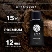 puresense BEAST - X Emperor Luxury Exotic Perfume (50 ml)
