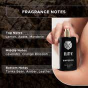 puresense BEAST - X Emperor Luxury Exotic Perfume (50 ml)