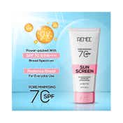RENEE Pore Minimizing Sunscreen SPF 70 With 2% Niacinamide, 2% Peptide & 3% Multivitamins (50 ml)