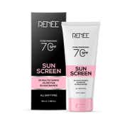 RENEE Pore Minimizing Sunscreen SPF 70 With 2% Niacinamide, 2% Peptide & 3% Multivitamins (50 ml)