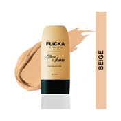 Flicka Blend & Shine Liquid Foundation - 02 Beige - Fair To Medium (30 ml)