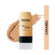 Flicka Blend & Shine Liquid Foundation - 03 Caramel - Medium to Deep (30 ml)