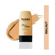 Flicka Blend & Shine Liquid Foundation - 04 Walnut - Medium to Deep (30 ml)
