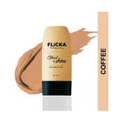 Flicka Blend & Shine Liquid Foundation - 05 Coffee - Deep (30 ml)