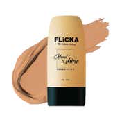 Flicka Blend & Shine Liquid Foundation - 05 Coffee - Deep (30 ml)