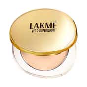 Lakme Makeup+Skincare Vit C Superglow Skin Perfecting Compact - Ivory 10 (8 g)