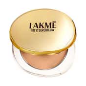 Lakme Makeup+Skincare Vit C Superglow Skin Perfecting Compact - Beige 24 (8 g)