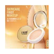 Lakme Makeup+Skincare Vit C Superglow Skin Perfecting Compact - Walnut 38 (8 g)