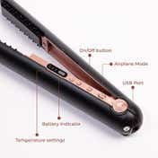 Tash Hair Cordless Hair Straightener- Dreamy Night (1 Pcs)