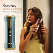 Tash Hair Twirl Automatic Cordless Hair Curler - Jade (1 Pcs)