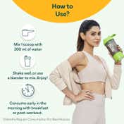 Oziva Protein and Herbs Powder for Weight Control - Vanilla Almond (500 g)