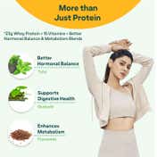 Oziva Protein & Herbs Powder for Weight Control - Vanilla Almond 2 lbs (907 g)