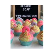 The Sass Bar Glow-up Cupcake Soap (115 g)