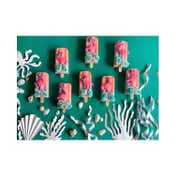 The Sass Bar Seascape Flamingo Popsicle Soap (115 g)