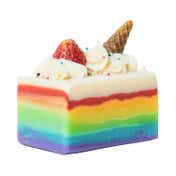 The Sass Bar Rainbow Ice-cream Loaf Soap (120 g)