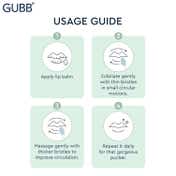 GUBB Silicone Lip Scrubber For Soft And Smooth Lips (2 pcs)