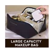 GUBB Makeup Organiser Bag - Black (1 pc)