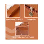 GUBB Makeup Organiser Bag - Brown (1 pc)