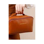 GUBB Makeup Organiser Bag - Brown (1 pc)