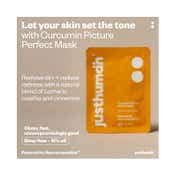 Justhuman Curcumin Picture Perfect Face Mask