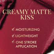 mCaffeine Shades Creamy Matte Kiss Bullet Lipstick - Sparkling Sangria (3.5 g)