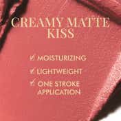 mCaffeine Shades Creamy Matte Kiss Bullet Lipstick - Mauve Velvet (3.5 g)