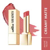 mCaffeine Shades Creamy Matte Kiss Bullet Lipstick - Mauve Velvet (3.5 g)