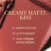 mCaffeine Shades Creamy Matte Kiss Bullet Lipstick - Rose Martini (3.5 g)