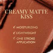 mCaffeine Shades Creamy Matte Kiss Bullet Lipstick - Choco Melt (3.5 g)