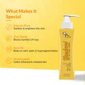 Fixderma Sunscreen -SPF 50 PA+++ Shadow Sunscreen BodyLotion SPF50, 2% Niacinamide Body Lotion (200ml)