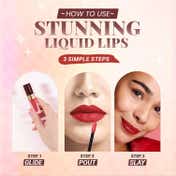 Charmacy Milano Stunning Longstay Liquid Lip Lipstick -  Almond Amour 03 (5.6 ml)