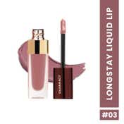 Charmacy Milano Stunning Longstay Liquid Lip Lipstick -  Almond Amour 03 (5.6 ml)