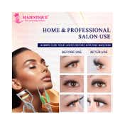Majestique Eyelash Curler with Slant Tip Tweezer Suitable for All Eye Shapes (2 pcs)