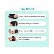 The Derma Co 20% Actives Peptide-Stem Cell Hair Growth Serum with Foligen Analupe, Anagain (30 ml)
