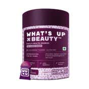 What's Up Wellness Beauty for Healthy Hair Skin & Nails No Added Sugar Gummies (30 Days Pack)