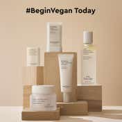 The Face Shop Vegan Lipcerin - Korean Lip Mask, Glowy Balm, Lip Scrub & Plumping Gloss (15ml)