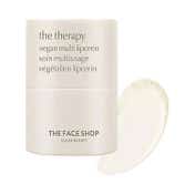 The Face Shop Vegan Lipcerin - Korean Lip Mask, Glowy Balm, Lip Scrub & Plumping Gloss (15ml)