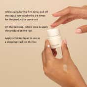 The Face Shop Vegan Lipcerin - Korean Lip Mask, Glowy Balm, Lip Scrub & Plumping Gloss (15ml)