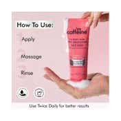 mCaffeine Clear Glow 1% Kojic Acid Daily Brightening Face Wash with Glutathione (100 ml)