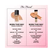 Too Faced Born This Way Soft Matte Foundation - Porcelain (30 ml)