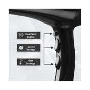 VEGA Professional Pro Dry 2000 Watts Hair Dryer with Diffuser & Nozzle Attachments (VPVHD-13)