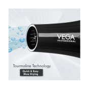VEGA Professional Pro Dry 2000 Watts Hair Dryer with Diffuser & Nozzle Attachments (VPVHD-13)