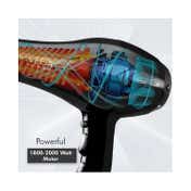 VEGA Professional Pro Dry 2000 Watts Hair Dryer with Diffuser & Nozzle Attachments (VPVHD-13)